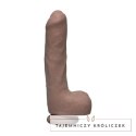 Doc Johnson - Realistyczne dildo z jądrami Uncut D 22 cm Doc Johnson