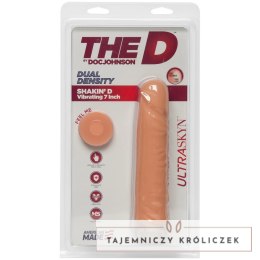 Doc Johnson - Wibrujące, realistyczne dildo 18 cm Doc Johnson