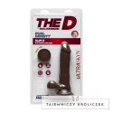 Doc Johnson - Realistyczne dildo z jądrami Slim D 15 cm Doc Johnson