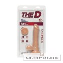 Doc Johnson - Realistyczne dildo z jądrami Slim D 15 cm Doc Johnson