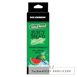 Doc Johnson - Spray na suchość jamy ustnej - Kwaśny arbuz - 60 ml Doc Johnson