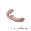 XR Brands - Nadmuchiwane i wibrujące dildo na pasek XR Brands