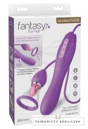 Fantasy For Her - Wibrator Ssący Z Języczkiem Do Lizania FFH Her Ultimate Pleasure MaxP Fantasy For Her