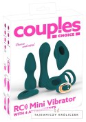 Couples Choice - Zestaw Mini Wibratorów Dla Par 4 szt Zielone Couples Choice