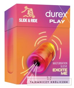 Durex Masturbation Sleeve - Masturbator Prążkowany Różowy Durex