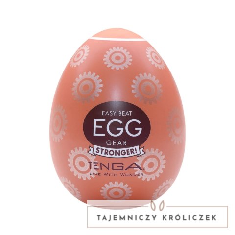 Tenga - Masturbator Ręczny W Kształcie Jajeczka Egg Gear Tenga