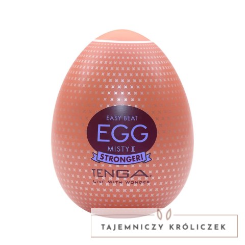 Tenga - Masturbator Ręczny W Kształcie Jajeczka Egg Misty II Tenga