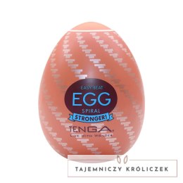 Tenga - Masturbator Ręczny W Kształcie Jajeczka Spiralny Egg Spiral Tenga