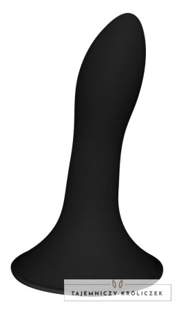 Adrien Lastic - Silikonowe Miękkie Dildo 12,9 cm Hitsens 5 Czarne Adrien Lastic