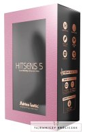 Adrien Lastic - Silikonowe Miękkie Dildo 12,9 cm Hitsens 5 Czarne Adrien Lastic