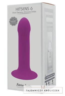 Adrien Lastic - Silikonowe Miękkie Dildo 13,5 cm Hitsens 6 Fioletowe Adrien Lastic