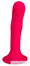 Adrien Lastic - Silikonowe Miękkie Dildo 17,8 cm Hitsens 4 Różowe Adrien Lastic