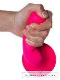 Adrien Lastic - Silikonowe Miękkie Dildo 17,8 cm Hitsens 4 Różowe Adrien Lastic