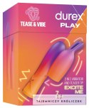 Durex Bunny 2in1 Vibrator - Wibrator Z Nakładką Króliczka Różowy Durex