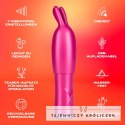 Durex Bunny 2in1 Vibrator - Wibrator Z Nakładką Króliczka Różowy Durex