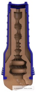 Fleshlight - Masturbator Z Kontrolą Ssania Boost Bang Dark Brązowy Fleshlight