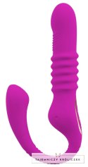 Javida - Wibrator Strap-On Z 3 Funkcjami Fioletowy JAVIDA