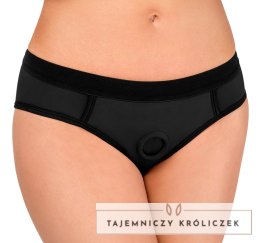 Bad Kitty - Gładkie Czarne Strap-On Z Pierścieniem Na Dildo 2XL Bad Kitty