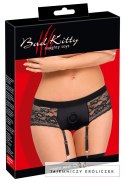 Bad Kitty - Seksowne Koronkowe Strap-On Z Paskami Do Pończoch XS Bad Kitty