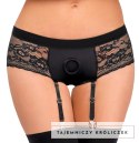 Bad Kitty - Seksowne Koronkowe Strap-On Z Paskami Do Pończoch XS Bad Kitty