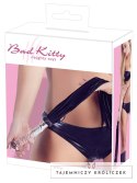 Bad Kitty - Czarny Pejcz Z Końcówką Dildo Bad Kitty