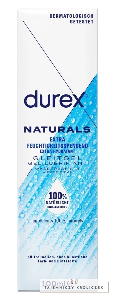 Durex Naturals - Naturalny Lubrykant Nawilżający 100ml Durex