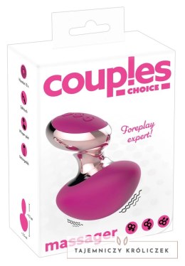 Couples Choice - Ekskluzywny Poręczny Masażer Różowy Couples Choice