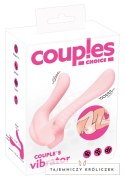 Couples Choice - Wibrator Stymulujący Dla Dwojga Różowy Couples Choice