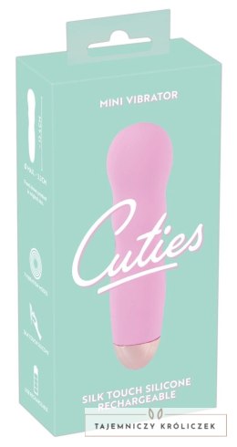 Cuties - Różowy Mini Wibrator Z Wypustkami Cuties