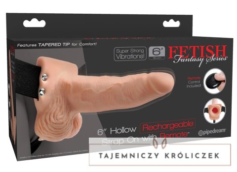 Fetish Fantasy Series - Naturalne Dildo Z Elastycznym Paskiem I 10 Trybami Wibracji Fetish Fantasy Series