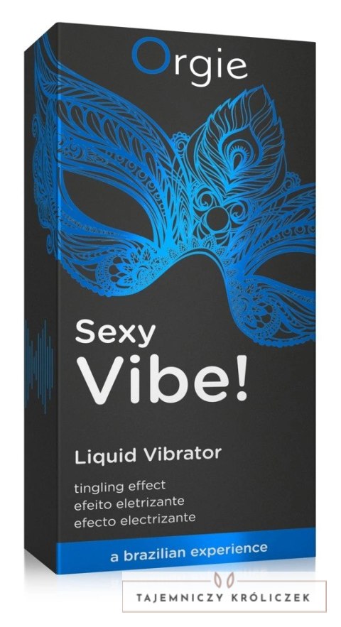 Orgie - Żelowy Wibrator W Płynie Liquid Vibrator 15 ml Orgie