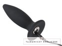 Stożkowy Korek Analny Wibracyjny S(11cm) - Black Velvets Black Velvets