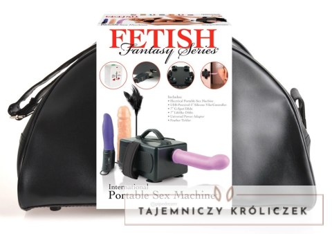 Fetish Fantasy Series - Przenośna Maszyna Do Seksu Z 3 Wymiennymi Końcówkami Fetish Fantasy Series