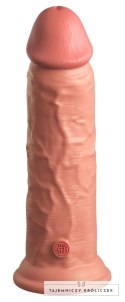 King Cock Elite - Realistyczne Silikonowe Dildo Z Przyssawką 20 CM Jasny Kolor Skóry King Cock Elite