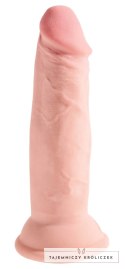 King Cock Plus - Realistyczne Naturalne Dildo Z Przyssawką 15 CM Jasny Kolor Skóry King Cock Plus