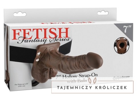 Fetish Fantasy Series - Uprząż Strap-On Z Pustym Naturalnym Dildo Ciemne Fetish Fantasy Series