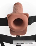 Fetish Fantasy Series - Uprząż Strap-On Z Pustym Naturalnym Wibratorem 21cm Fetish Fantasy Series