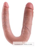 King Cock - Podwójne Realistyczne Dildo 43 CM Jasny Kolor Skóry King Cock