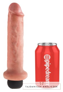 King Cock - Realistyczne Naturalne Dildo Z Wytryskiem 15 CM Jasny Kolor Skóry King Cock