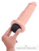 King Cock - Realistyczne Naturalne Dildo Z Wytryskiem 15 CM Jasny Kolor Skóry King Cock