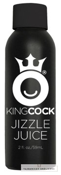 King Cock - Realistyczne Naturalne Dildo Z Wytryskiem 25 CM Jasny Kolor Skóry King Cock