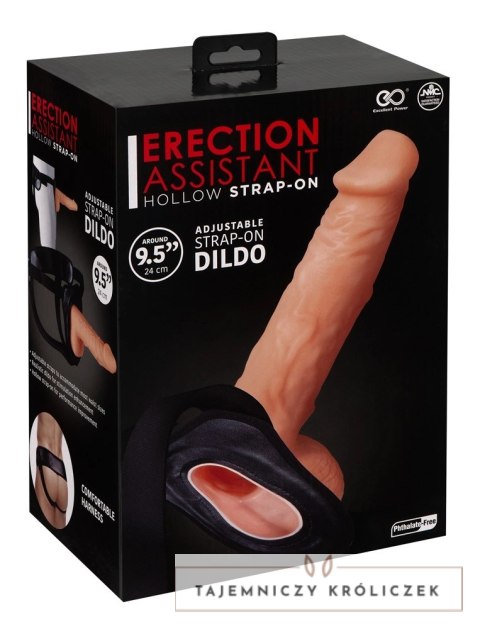 Excellent Power - Realistyczne Dildo Strap-On 24cm Excellent Power