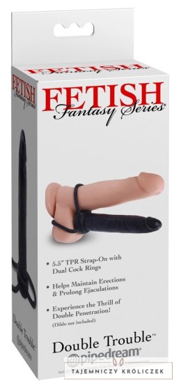 Fetish Fantasy Series - Penis I Pierścień Jąder Oraz Elastyczne Dildo Analne Fetish Fantasy Series