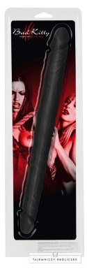 Bad Kitty - Czarne Silikonowe Podwójne Dildo 40 CM Bad Kitty