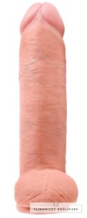 King Cock - Realistyczne Dildo Z Jądrami Cieliste 30 CM King Cock