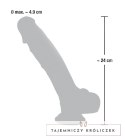 Medical Silicone - Medyczne Silikonowe Dildo 24cm Medical Silicone