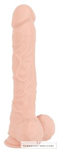 Nature Skin - Dildo O Naturalnym Wyglądzie Z Jądrami 30cm Nature Skin