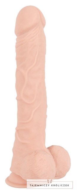 Nature Skin - Dildo O Naturalnym Wyglądzie Z Jądrami 30cm Nature Skin