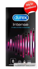 Durex Intense - Prezerwatywy Z Żeberkami 8szt Durex