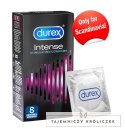 Durex Intense - Prezerwatywy Z Żeberkami 8szt Durex